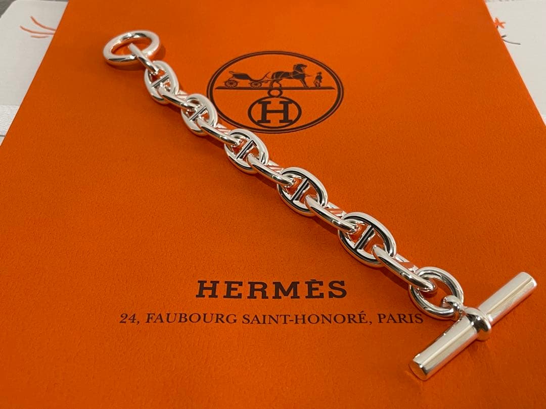 【新品】HERMES TGM 11コマ シェーヌダンクル