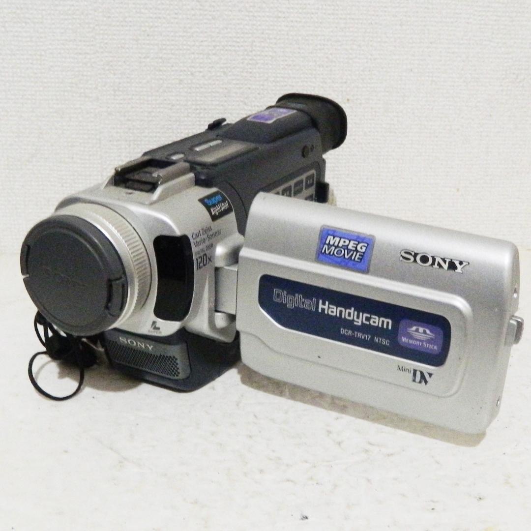 動作品 Sony DCR-TRV17 miniDV ビデオカメラ ダビングなどに