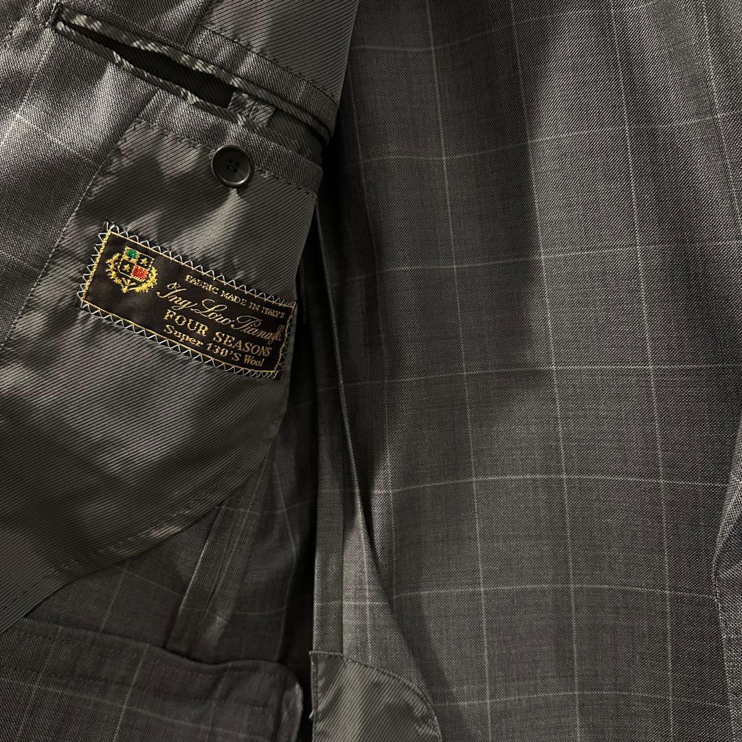 EDIFICE セットアップスーツ SIZE 46 ロロピアーナ ウィンドウペン