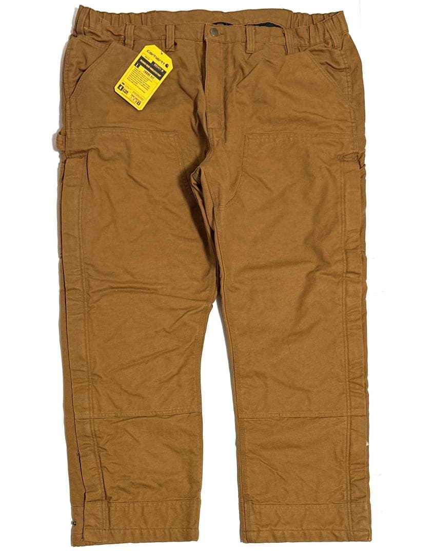 新品 カーハート ウォッシュダックインシュレーションパンツUS:XL/short