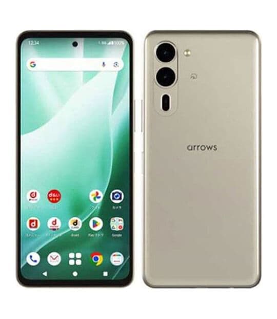 美品おまけ付き！ arrows We2 Plus M06 シャンパンシルバー