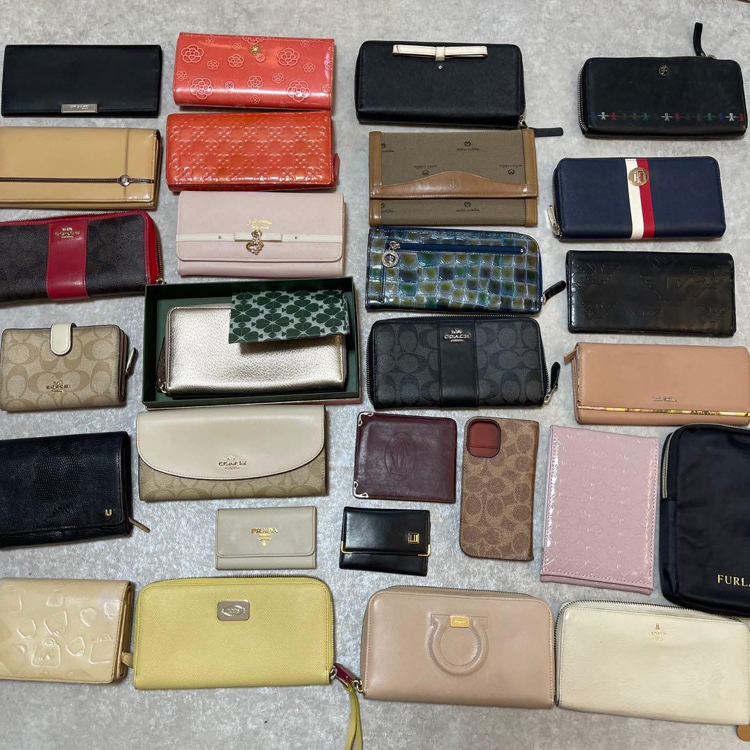 PRADA Ferragamo 長財布 まとめ売り セット 大量 小物 ブランド