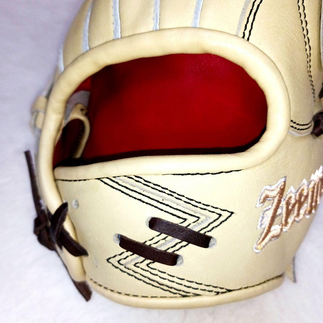 Zeems ベージュ 軟式グローブ526GGN　2023年限定 三方親 外野手用