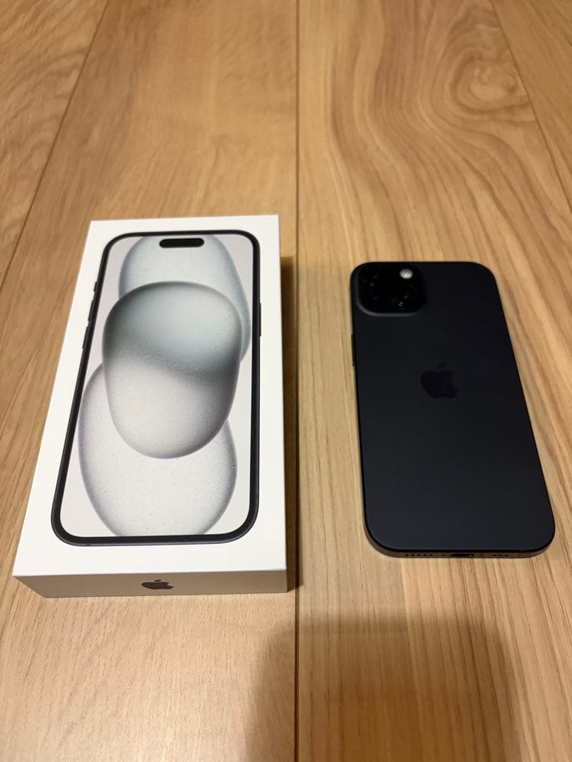 Apple iPhone 15 本体 充電ケーブル付 128GB