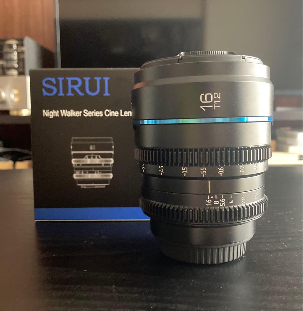 SIRUI Night Walker 16mm T1.2 シネレンズ　Eマウント
