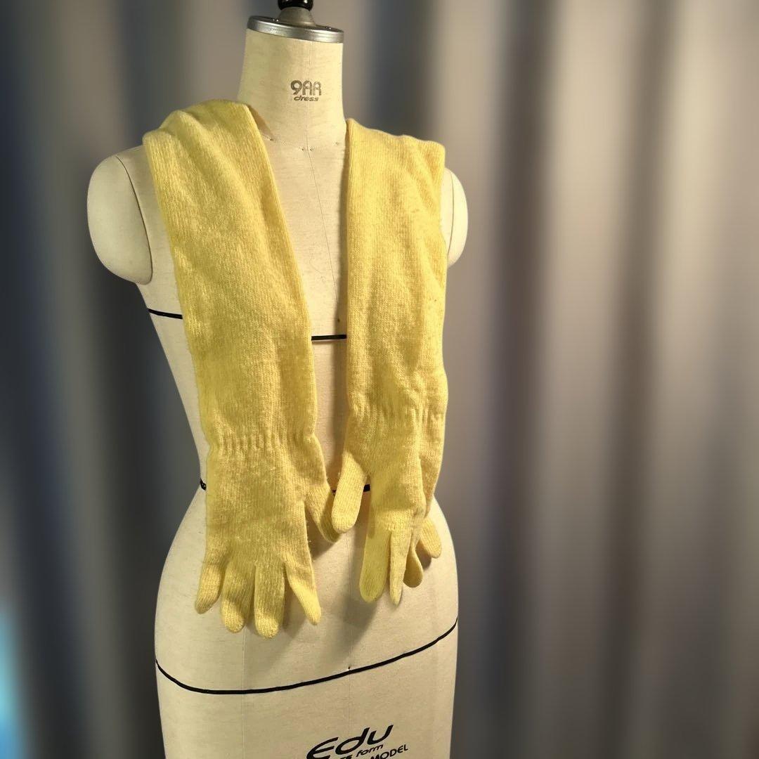 04FW QUEEN Rick Owens リックオウエンスロングニットグローブ