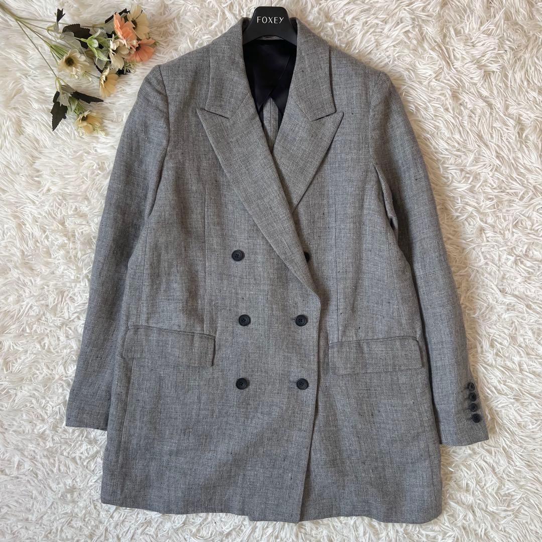 Deuxieme Classe エムクラス リネン ダブル ジャケット