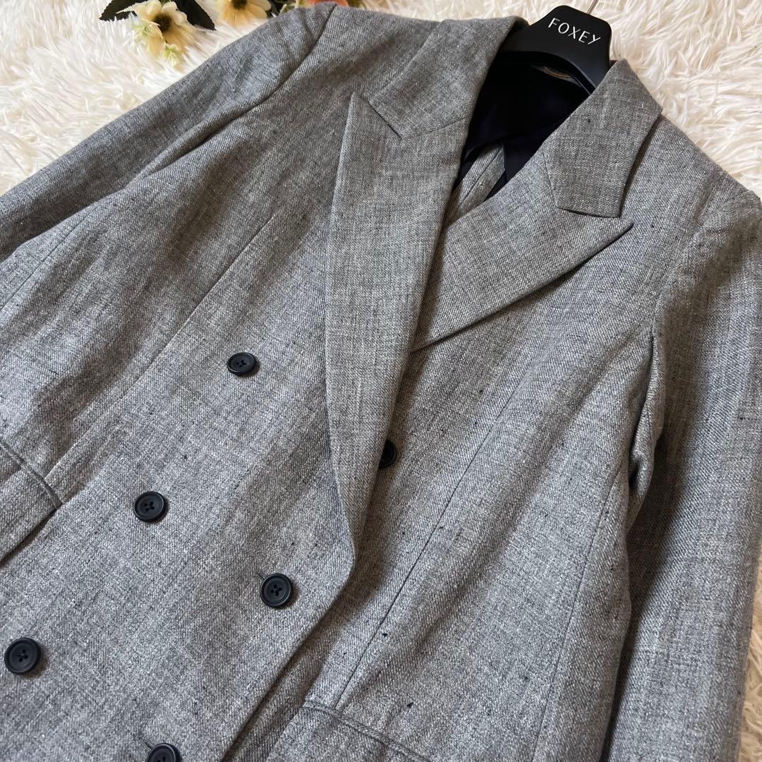 Deuxieme Classe エムクラス リネン ダブル ジャケット