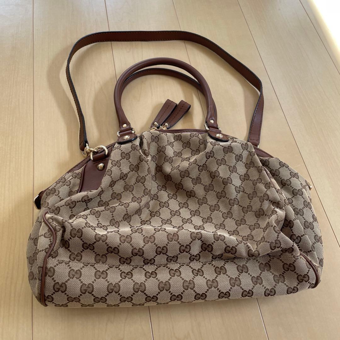 Gucci GGパターン ハンドバッグ