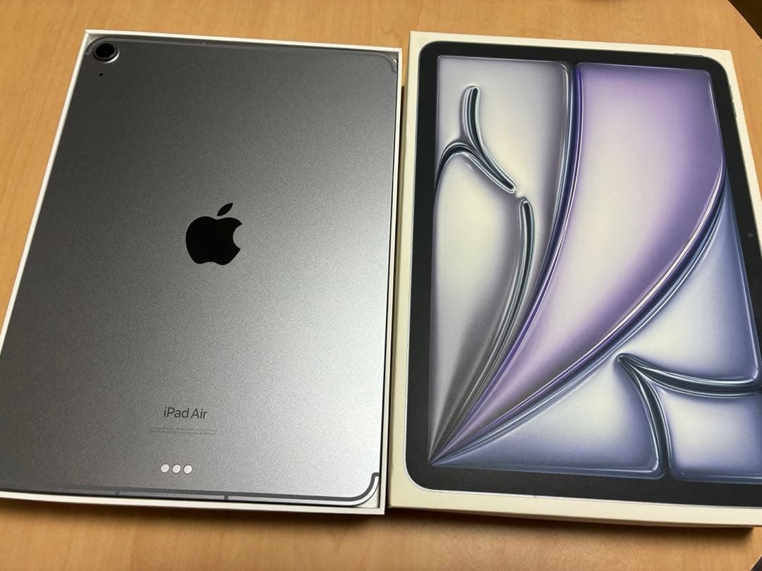 美品 11インチスペースグレーiPad Air本体 128G第6世代 容量97%