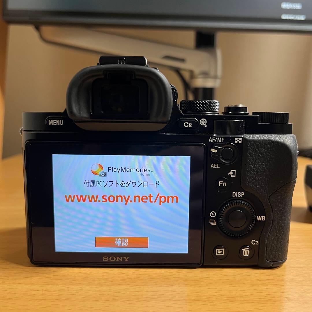 ショット回数1045回。SONY α7S 本体。