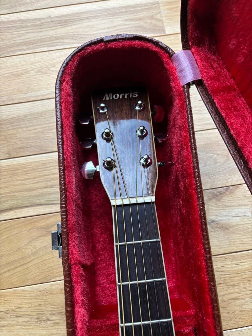 Morris モーリス　W-30 アコースティック　ギター チューナー　ピック