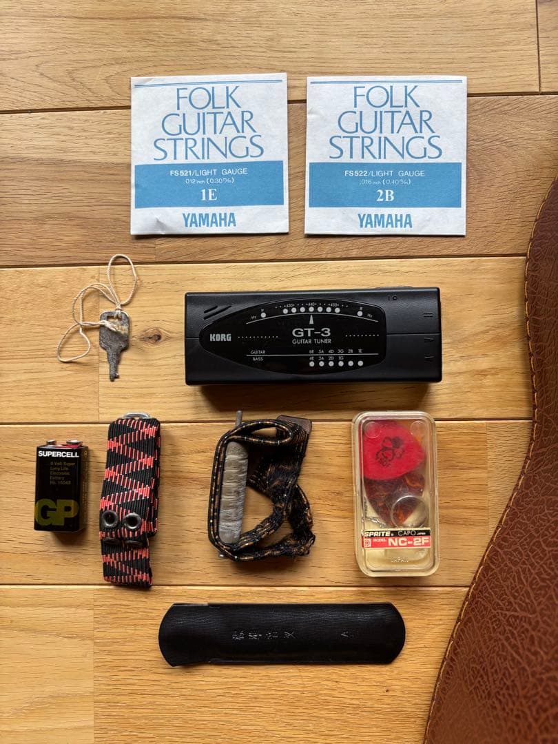 Morris モーリス　W-30 アコースティック　ギター チューナー　ピック