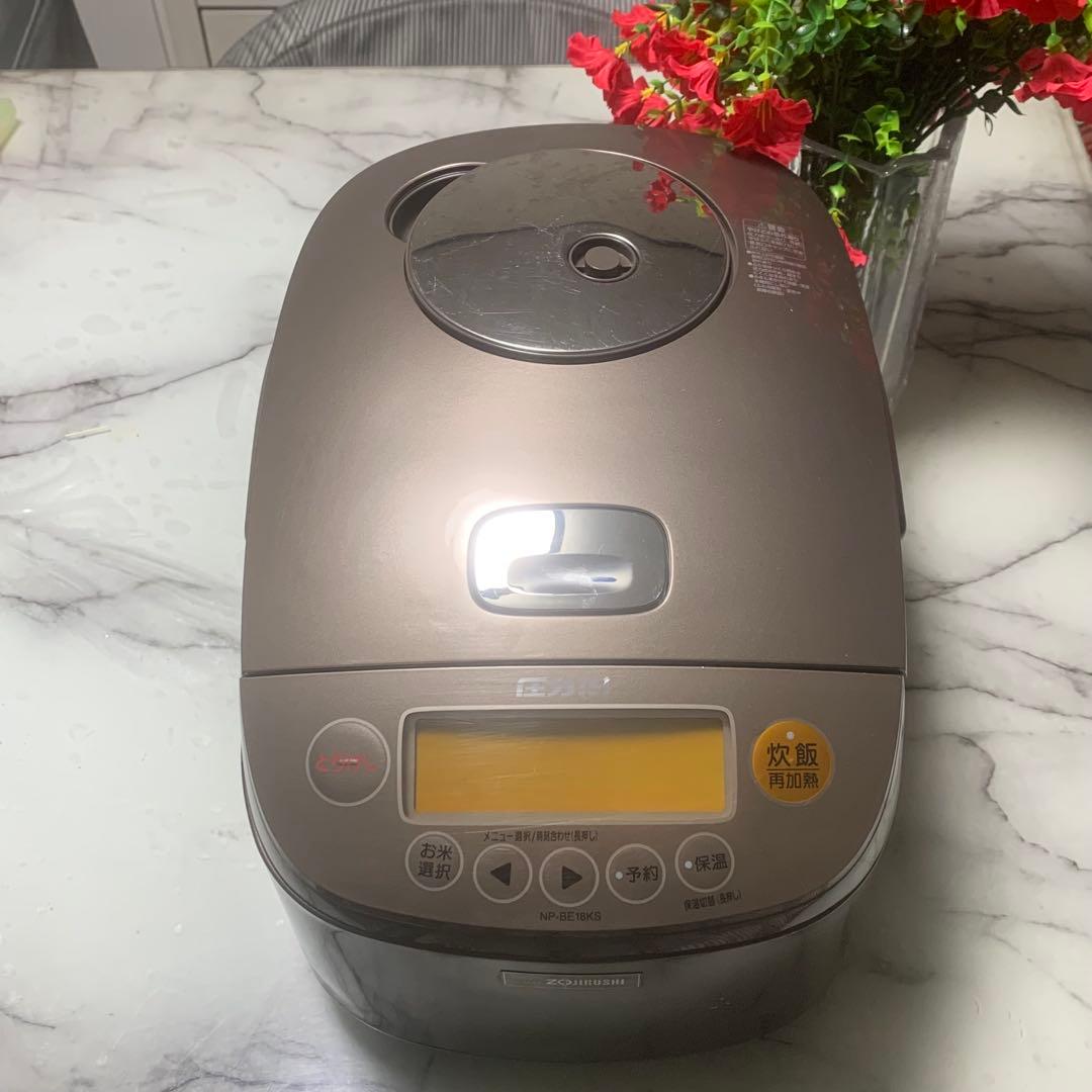 良品　2016年■象印 極め炊き 圧力IH　　NP-BE18KS　1升炊き■