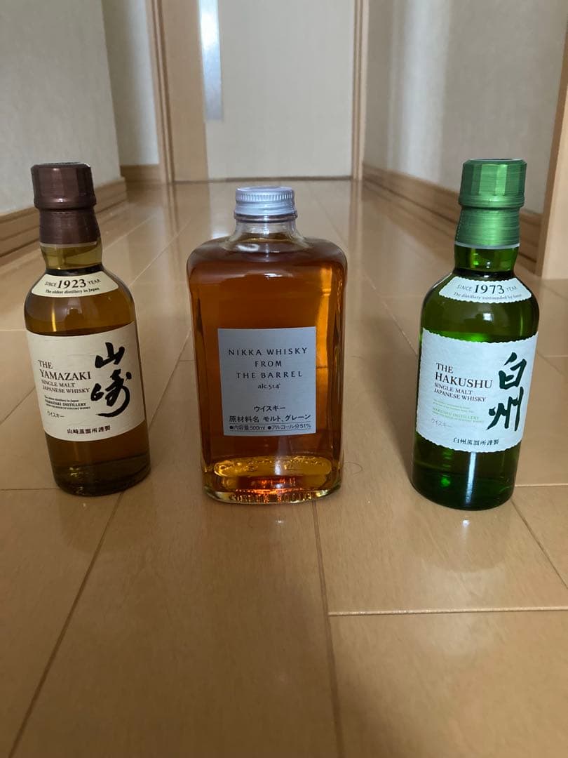 M*３様 山崎・白州・フロムザバレルセット