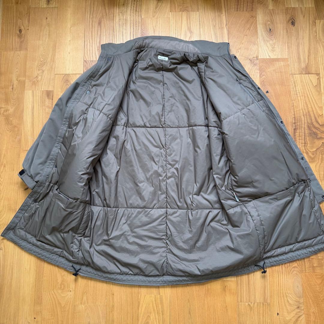 steven alan ブラッシュドパデッドスタンドコート オリーブ