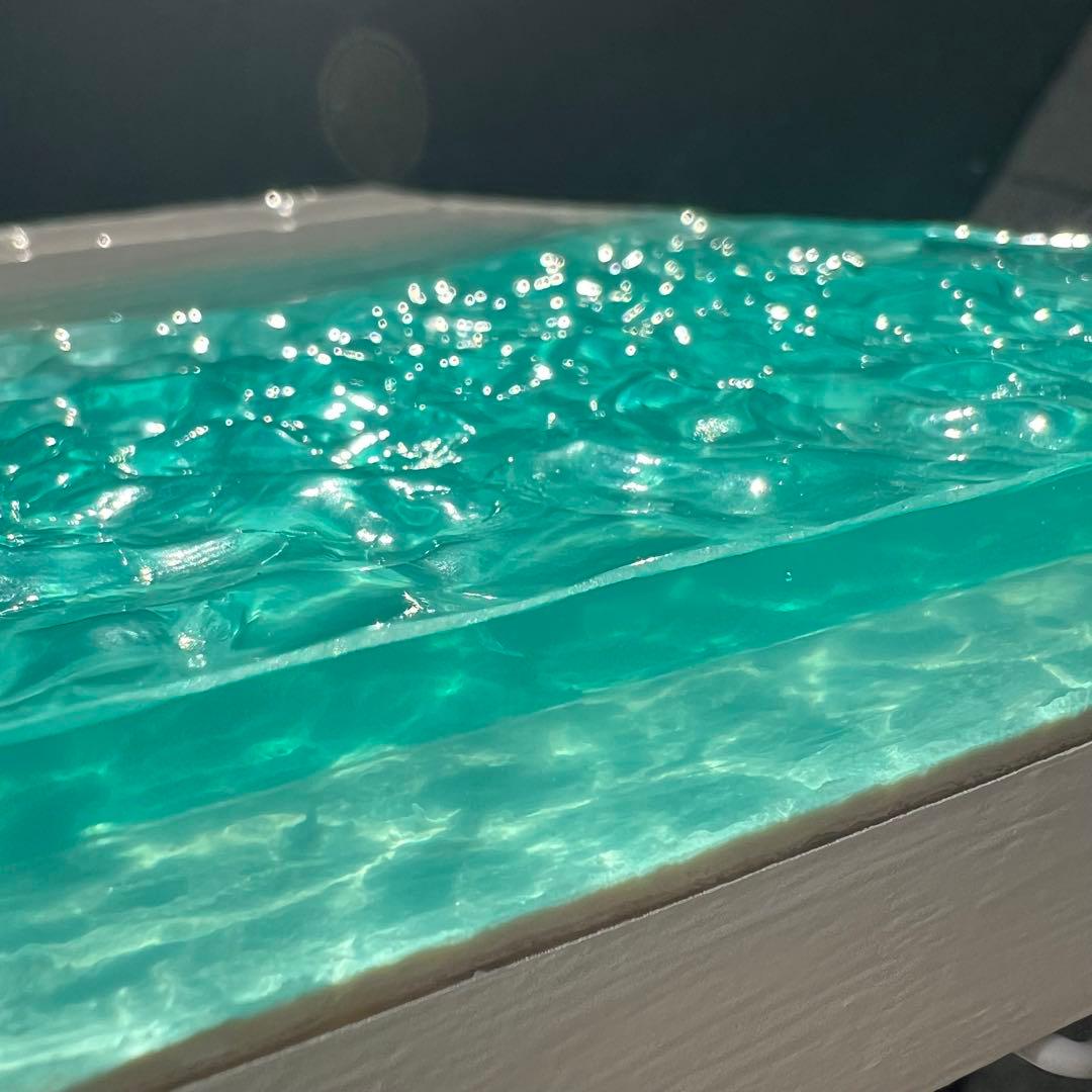 まなまなさん専用！大特価【美術館展示作品】波紋アート／30cmスクエアパネル