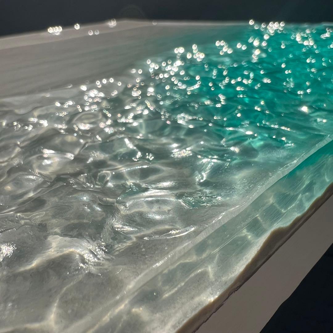 まなまなさん専用！大特価【美術館展示作品】波紋アート／30cmスクエアパネル