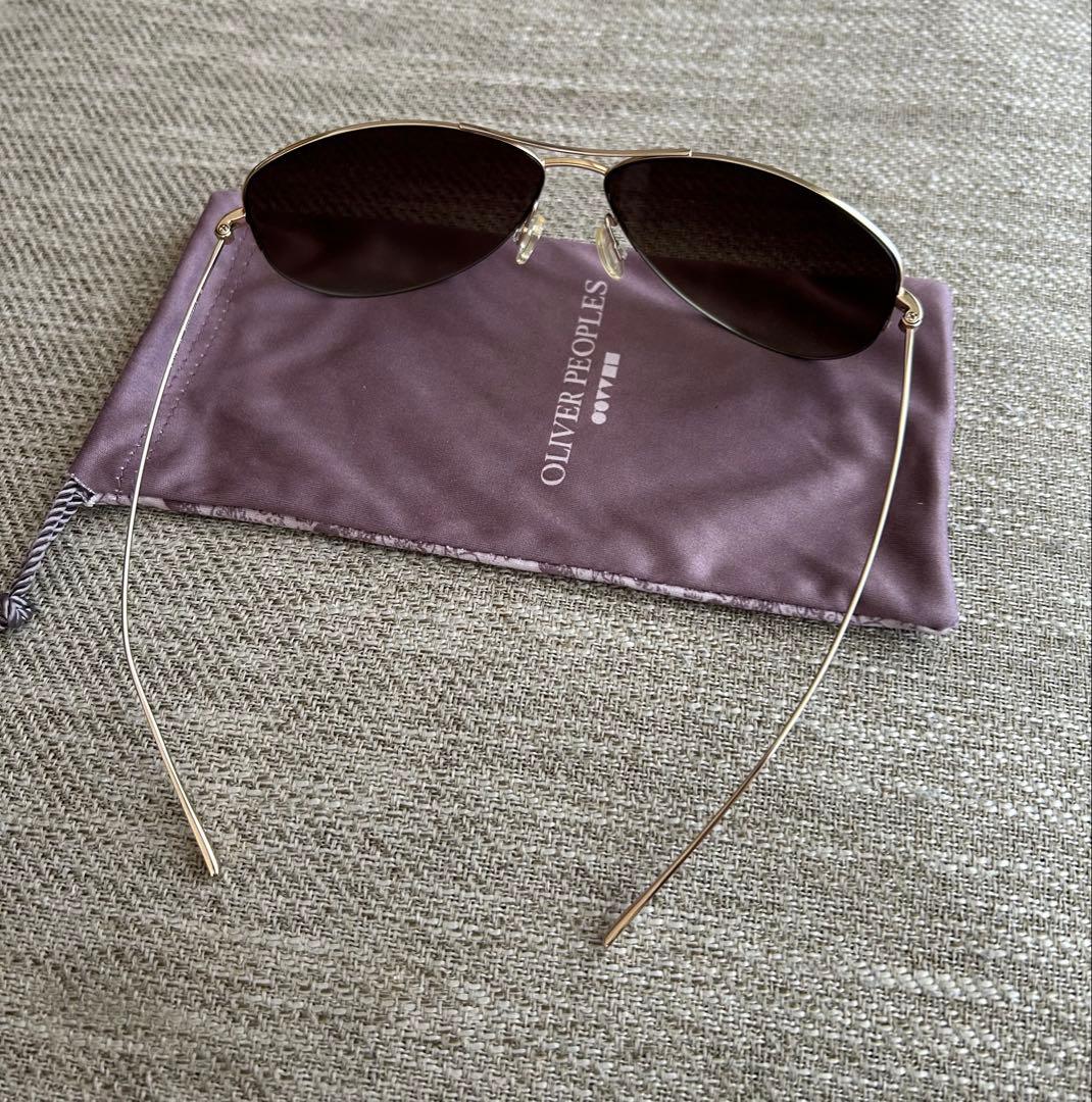【入手困難・極美品】オリバーピープルズ サングラス ストラマー ゴールド