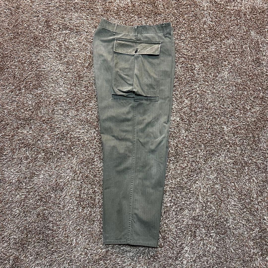 40S US ARMY 実物 M-43 HBT 2ポケット 13スター ボタン