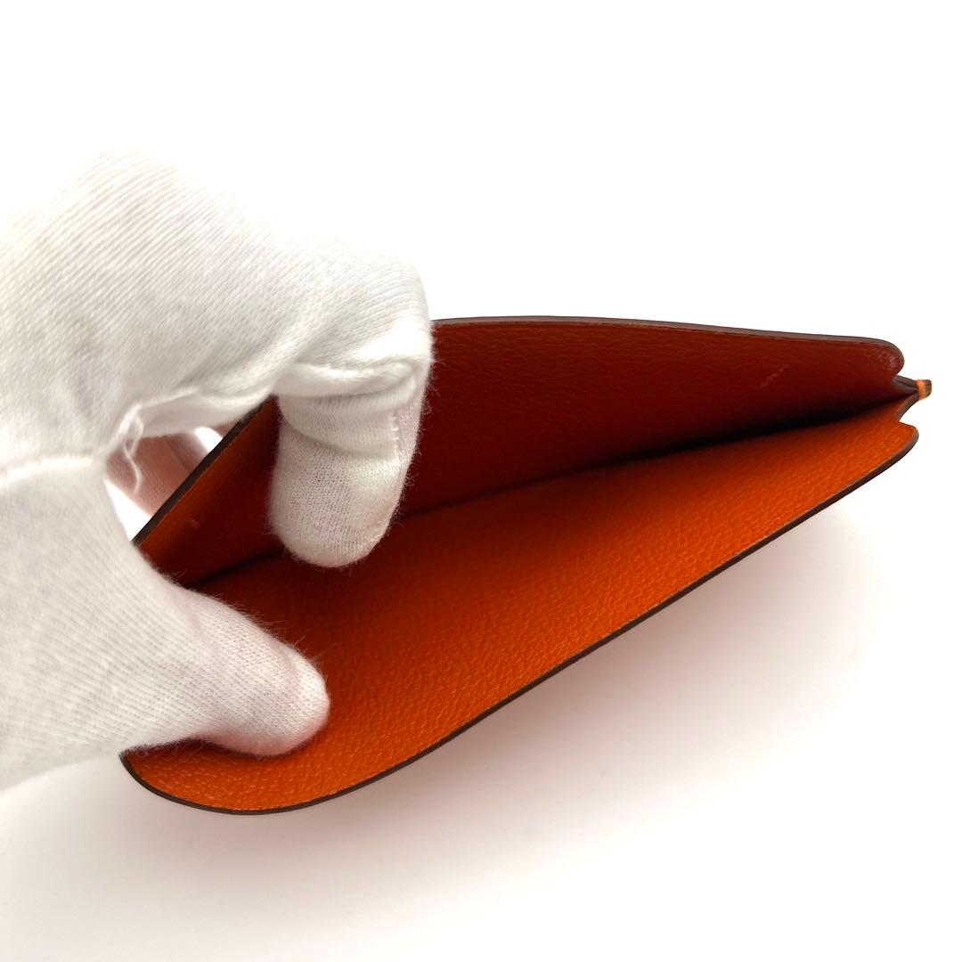 エルメスHERMES エテュイイーカバー レザースマホケースカードケース