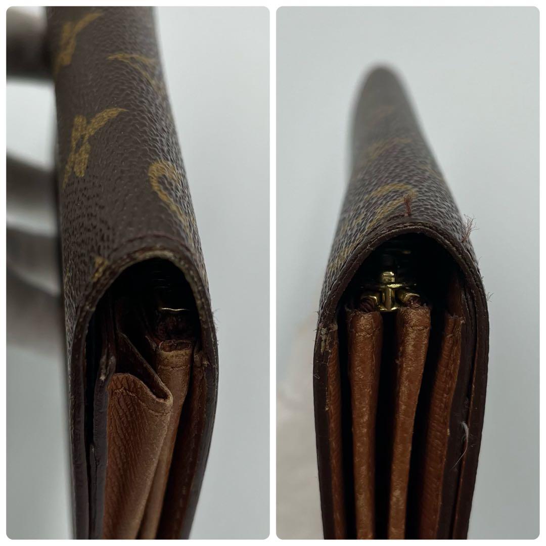 LOUIS VUITTON　モノグラム　ポルトフォイユ　サラ