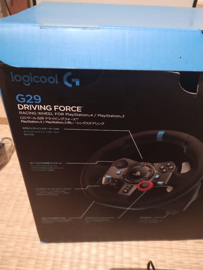 Logicool G ステアリングコントローラー LPRC-15000d ブラ…
