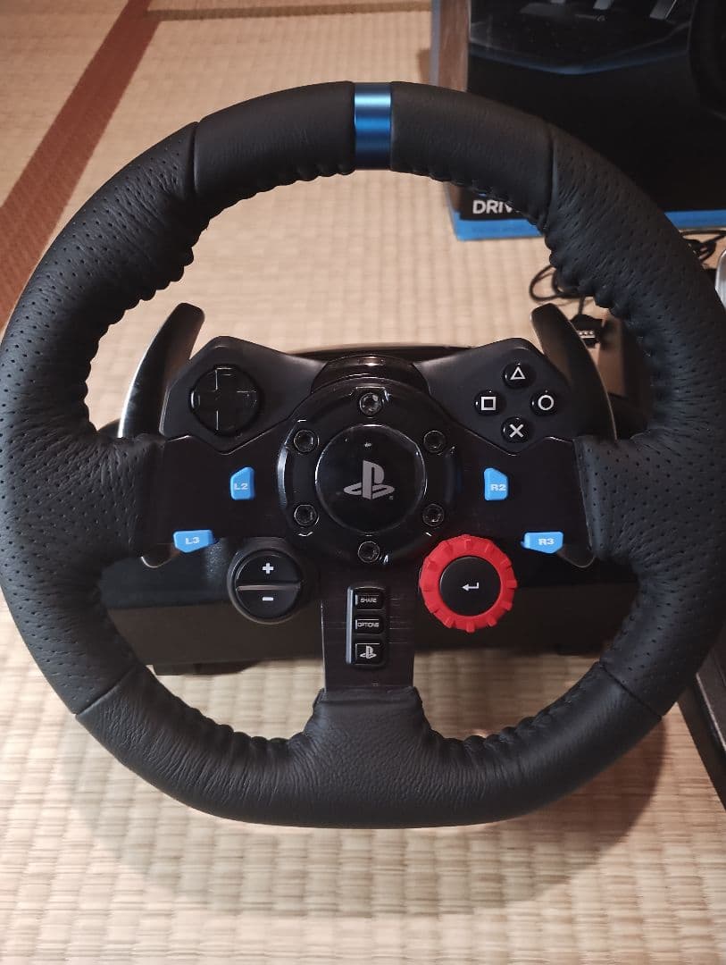 Logicool G ステアリングコントローラー LPRC-15000d ブラ…