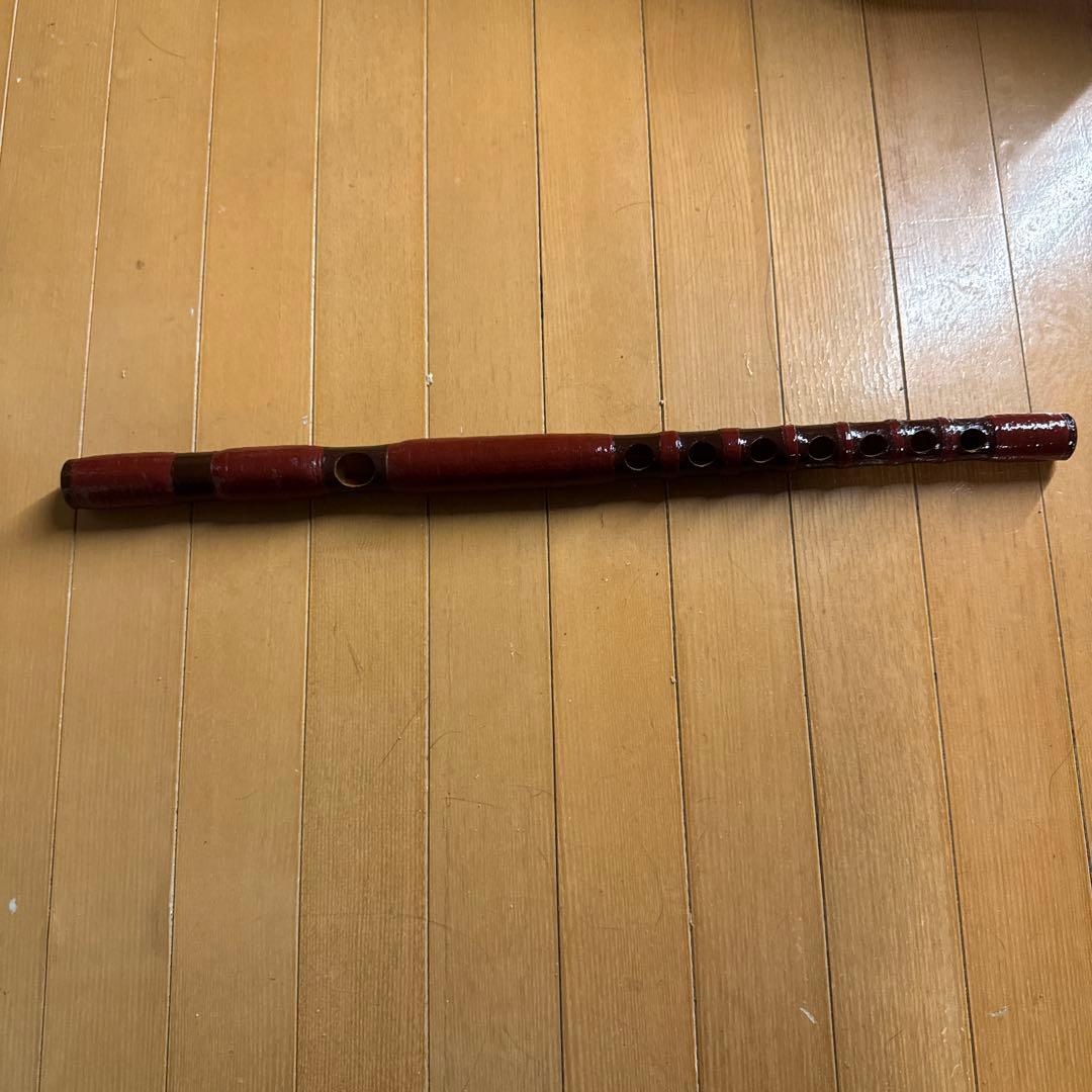 のぶさん専用　龍笛　笛 竹製 漆塗り