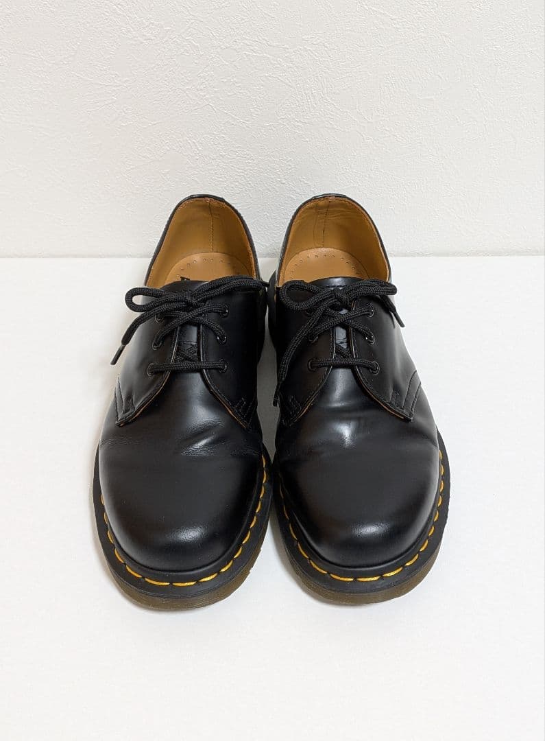 Dr. Martens 3ホールシューズ UK7 黒 ブラック