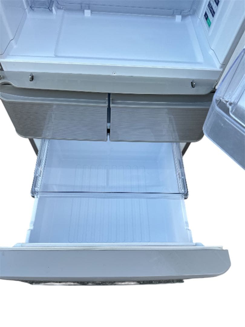 シャープ 冷蔵庫 SJ-W412D-S 412L 送料無料　両開き