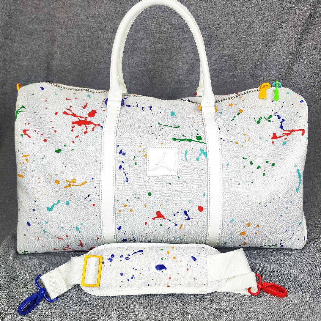 ジョーダン ダッフル ボストンバッグ モノグラム 2way マルチカラー ナイキ