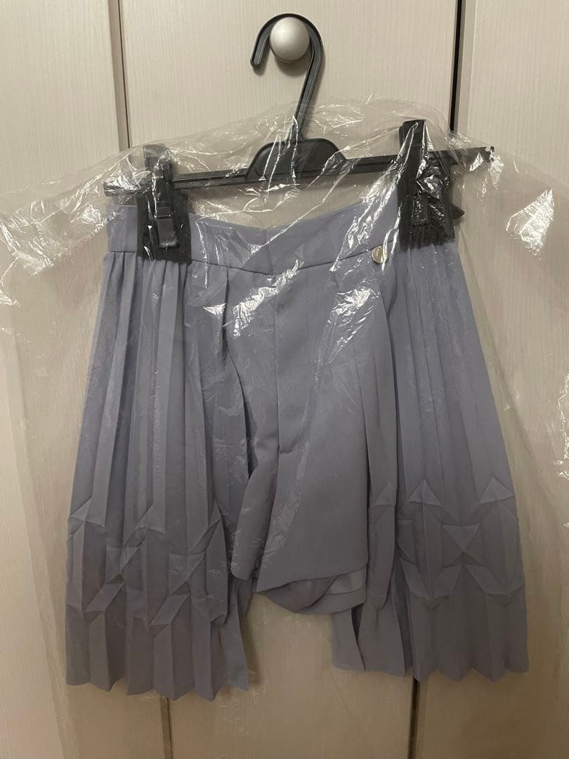 パフューム クローゼット レイヤードプリーツショートパンツ