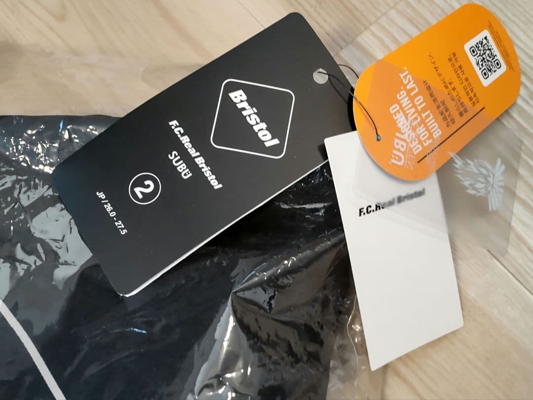 新品 SUBU × FCRB サンダル SANDALS ブラック BLACK M