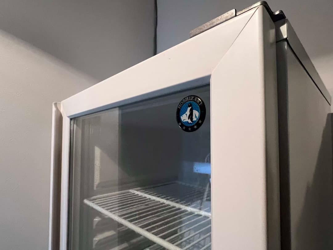 I*侍様 ホシザキ業務用冷蔵庫ショーケース スライド扉 白 USB-50BTL2