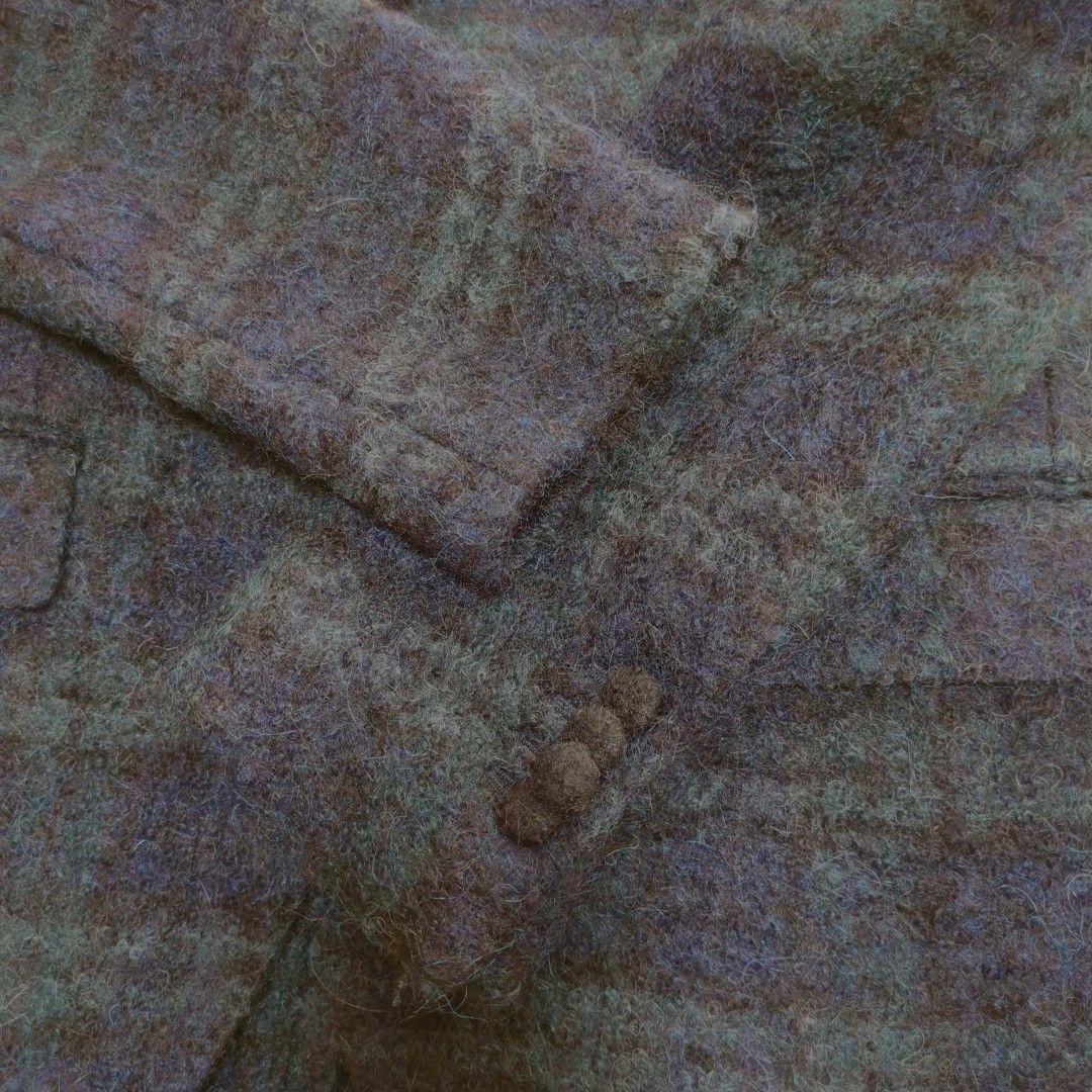 【極美品】LARDINI ラルディーニ　メンズチェック柄テーラードジャケット