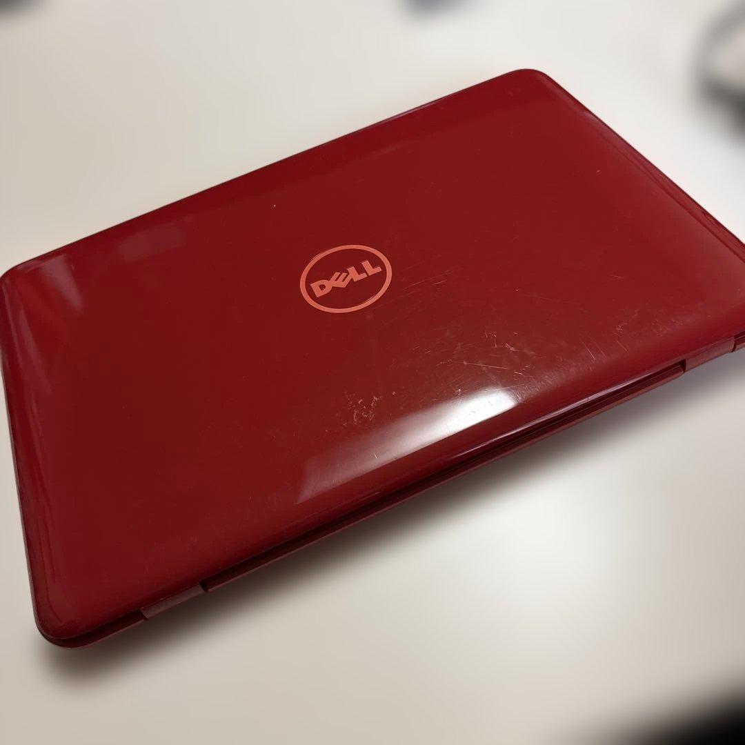 Dell 赤ノートPC ACアダプター付き