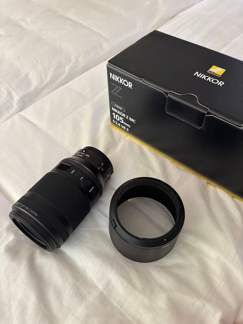 美品 ニコン NIKKOR Z 105mm f/2.8 VR S 箱付