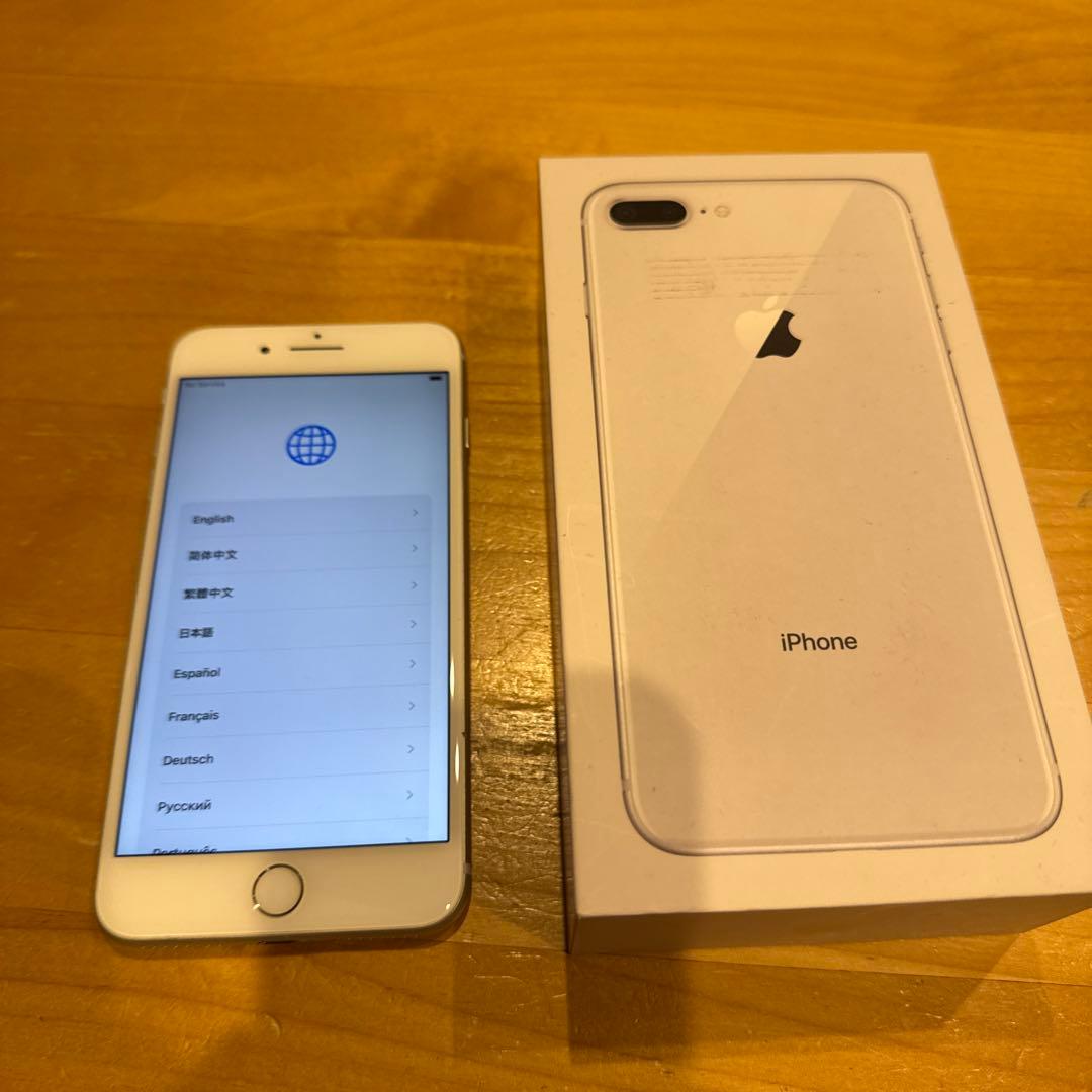 Apple iPhone 8 Plus シルバー 本体 256GB SIMフリー