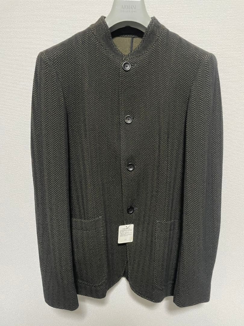 ARMANI　COLLEZIONI ノーカラー ジャケット
