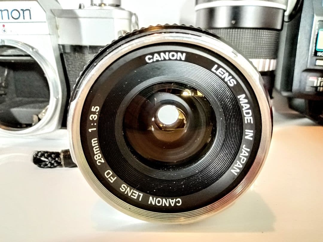 再値下げ　Canon FTb FDレンズ ２本セット