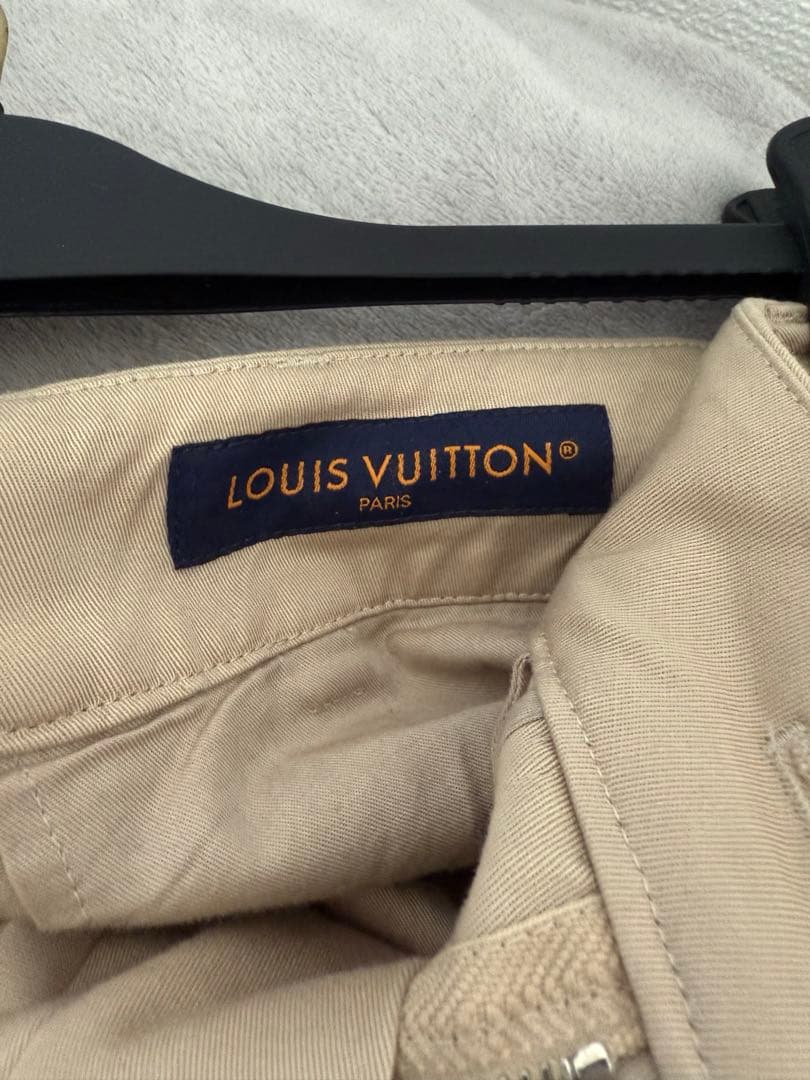 LOUIS VUITTON 24SS モノグラムポケットコットンワークパンツ