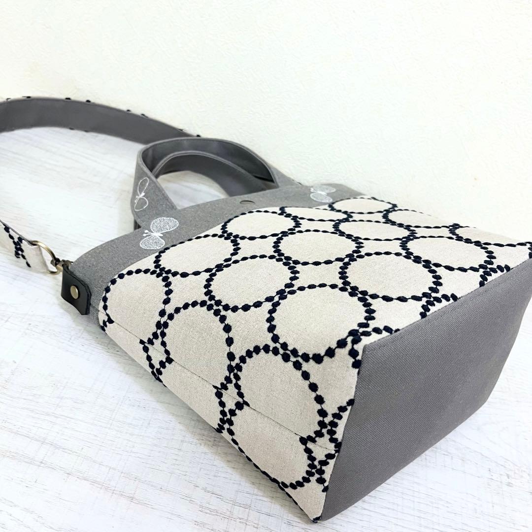 ミナペルホネン　ハンドメイド　2wayバッグ