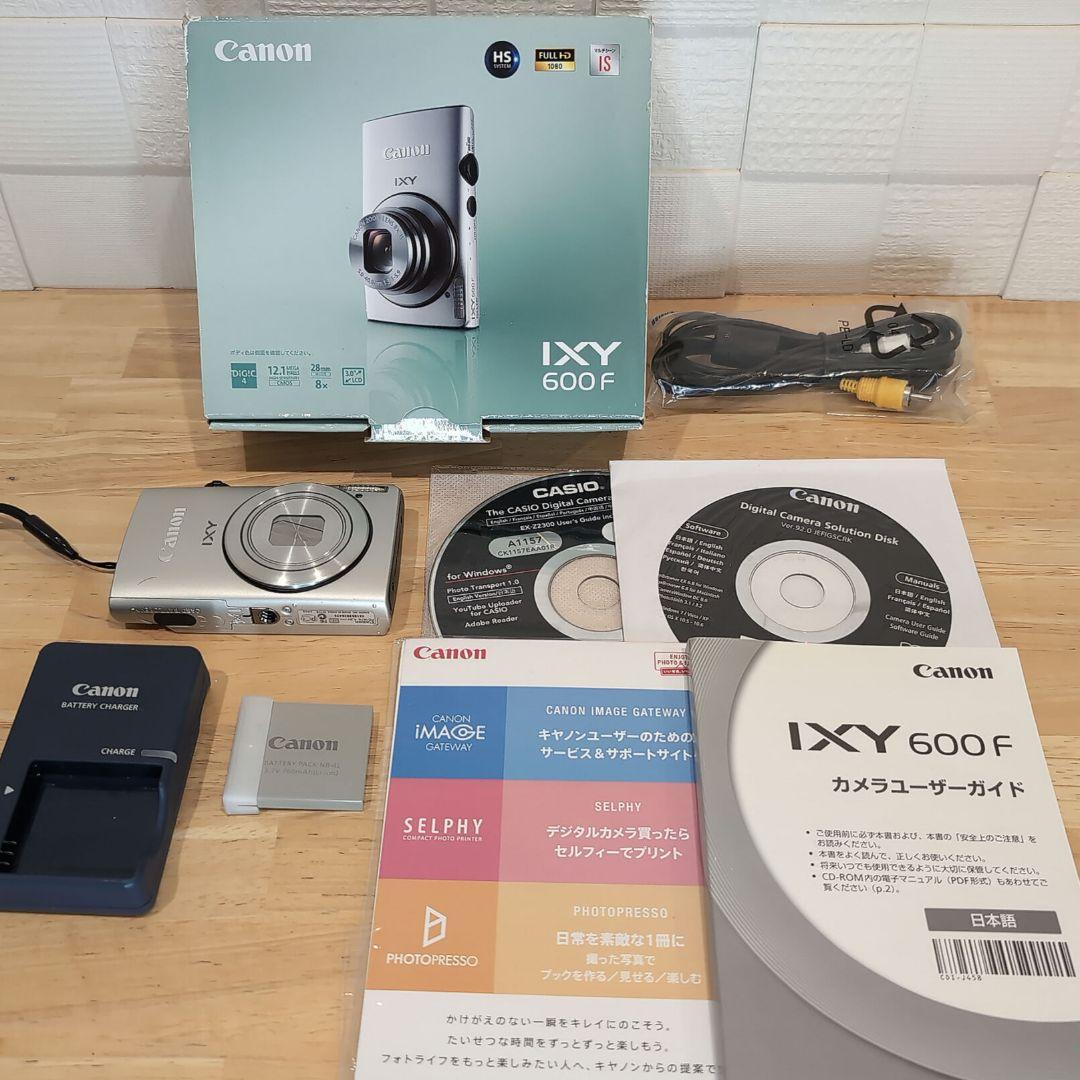 美品・付属品一式 / CANON　IXY 600 F / 動作確認済み