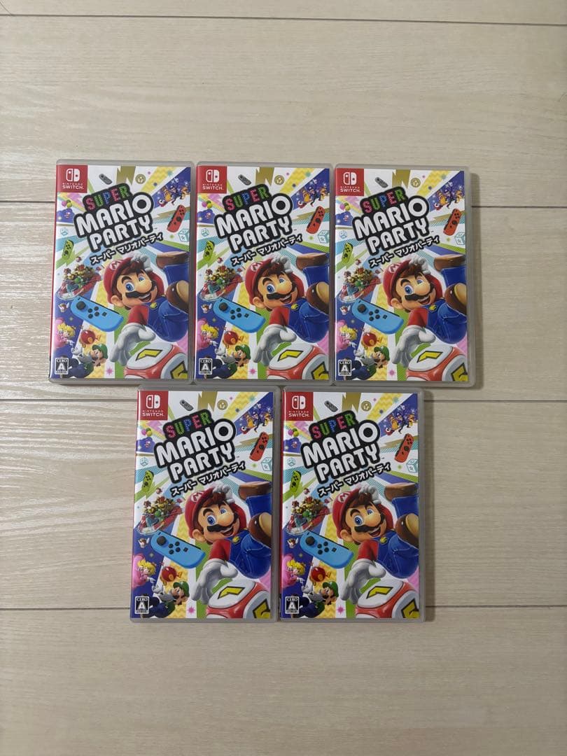 スーパーマリオパーティ５本セット