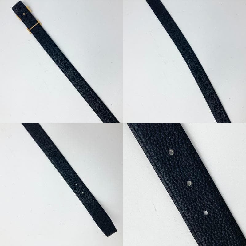 美品　エルメス　ベルト　コンスタンス　Hバックル　ブラウン　ゴールド