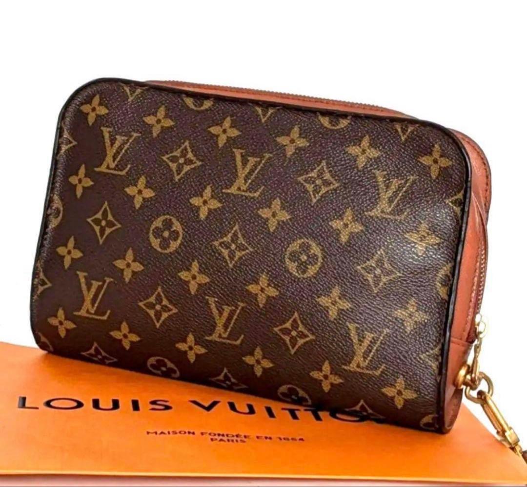 Louis Vuitton モノグラム クラッチバッグ　ベタなし