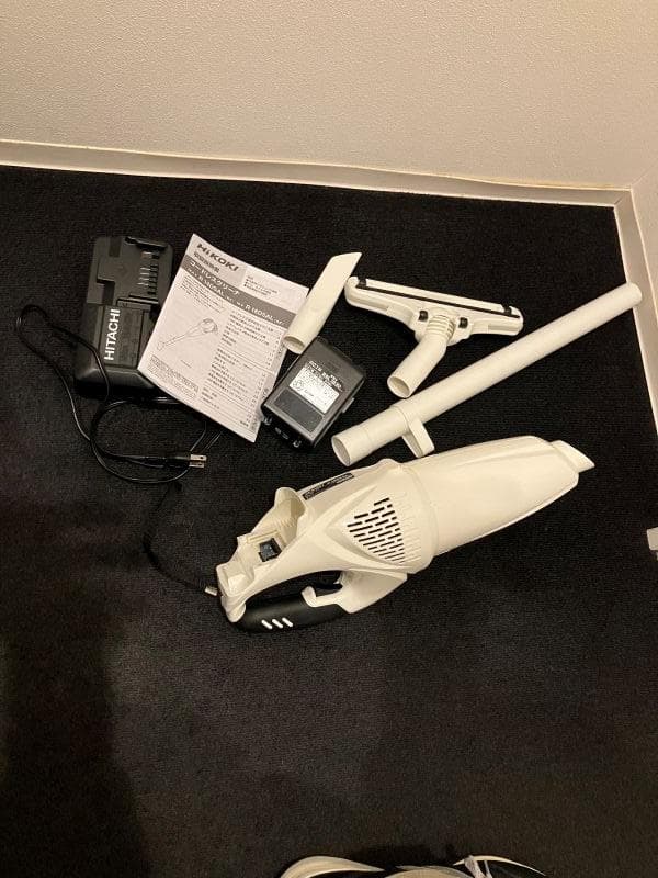 HiKOKI 18V コードレスクリーナー バッテリー 充電器付 フィルター新品