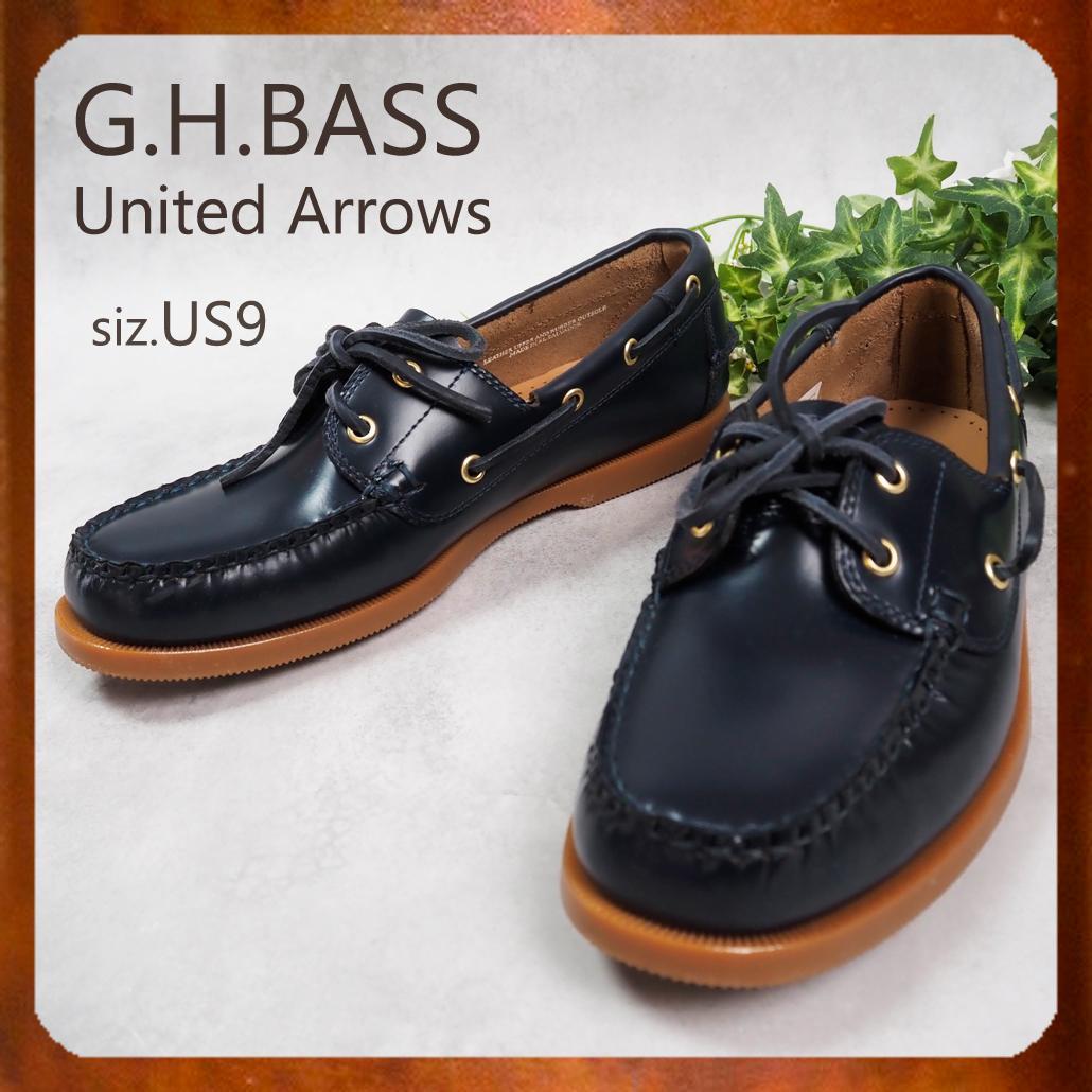 22年製 ユナイテッドアローズ別注G.H.BASS LTR BOAT SHOES