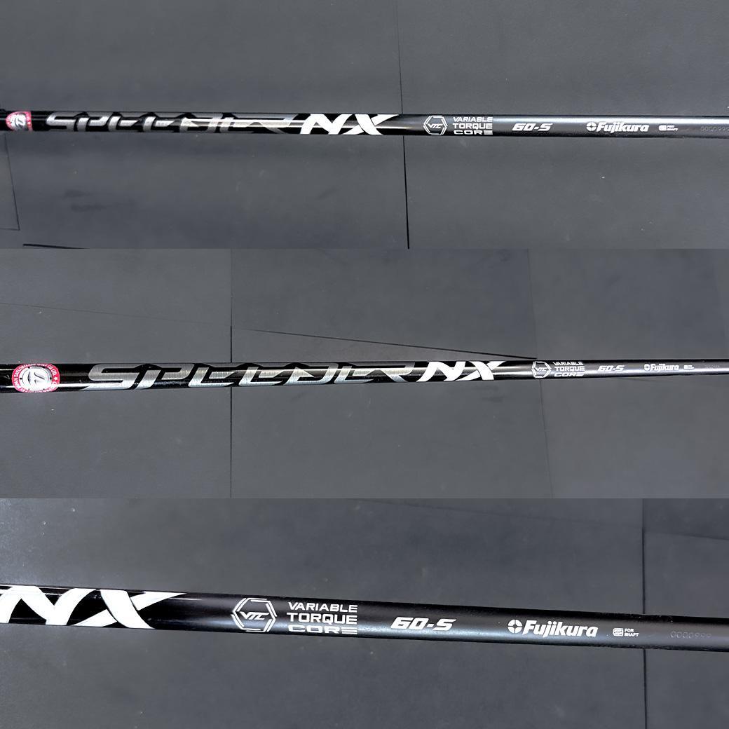 フジクラ スピーダーNX ブラック 60S 5w 41.5 TMスリーブ変更可